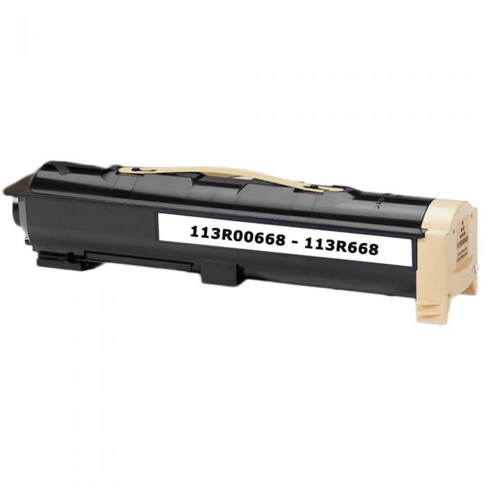 Compatible Xerox 113R00668 (113R668) Black Toner Cartridge