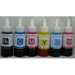 70ml Refill Dye Ink for Epson Ciss and Refillable Ink Cartridges - Optional Color