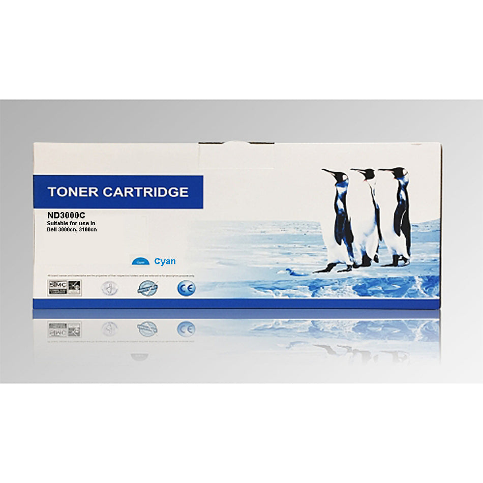 Compatible Dell 310-5739 (G7028, T6412) Cyan Toner Cartridge