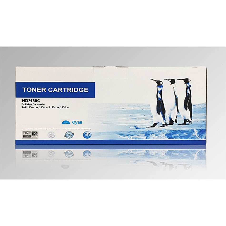 Compatible Dell 331-0716 (THKJ8, 769T5) Cyan Toner Cartridge