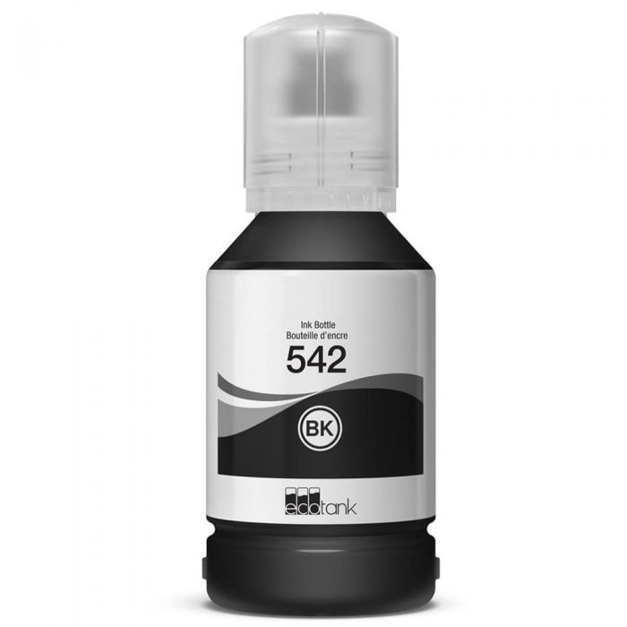 Compatible Epson 542 (T542120-S, T542220-S, T542320-S, T542420-S) Refill Ink 4 Colors (Black, Cyan, Magenta, Yellow)