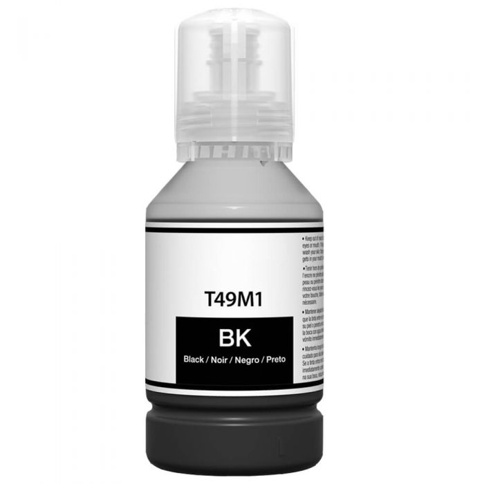 Compatible Epson T49M (T49M120, T49M220, T49M320, T49M420) Refill Ink Bottle Dye-Sublimation ink 4 Colors (Black, Cyan, Magenta, Yellow)