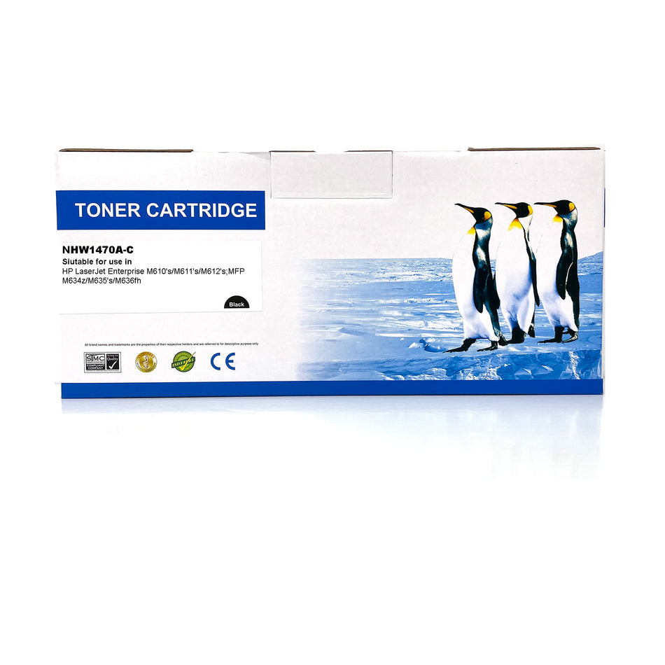 Compatible HP W1470A (147A) Black Toner Cartridge