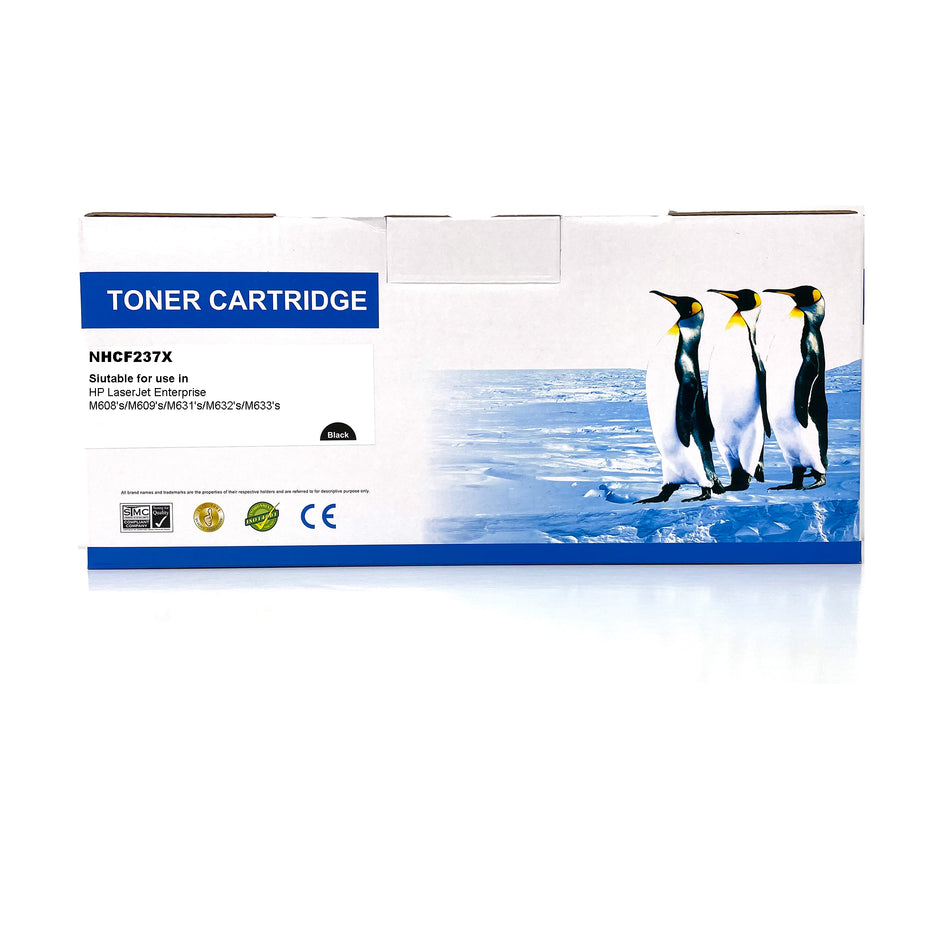 Compatible HP CF237X (37X) Black Toner Cartridge