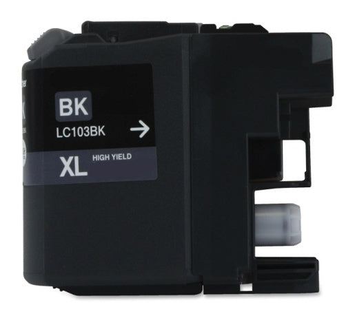 Compatible Brother LC103, LC101 Inkjet Cartridge 4 Colors (Black, Cyan, Magenta, Yellow)