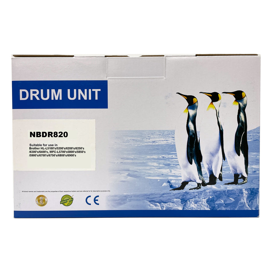 Compatible Brother Dr-820 Dr820 Drum Unit