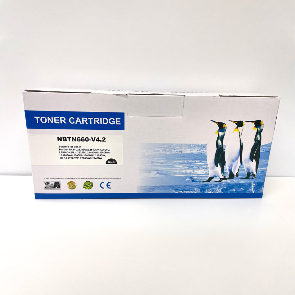 Compatible Brother High Yield Tn-660 Tn660 Toner cartridge