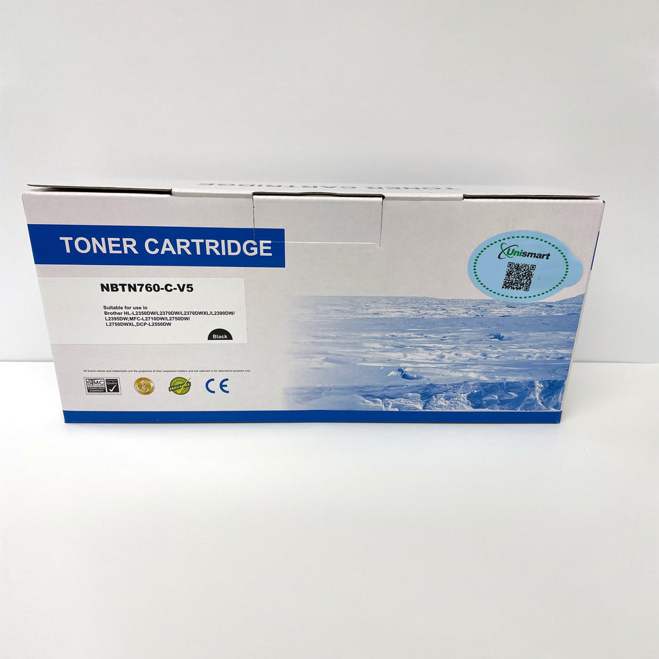 Compatible Brother High Yield Tn-760 Tn760 Toner cartridge